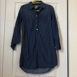J crew jean tunic